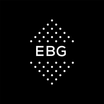 EBG Letter logo design template vector. EBG Business abstract connection vector logo. EBG icon circle logotype.
