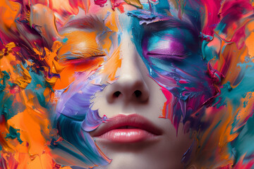 Translating human emotions into vivid bursts of color