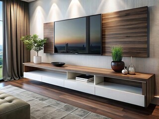 living room interior generative ai