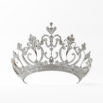 crown super realistic photo, very detailed on transparency background PNG
