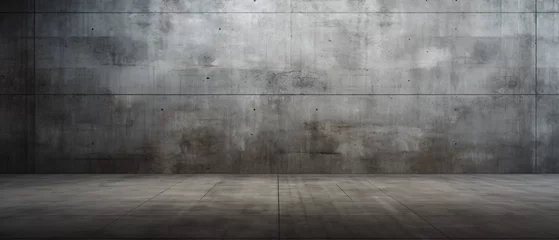 Deurstickers Foreground of empty concrete texture  © Ashley