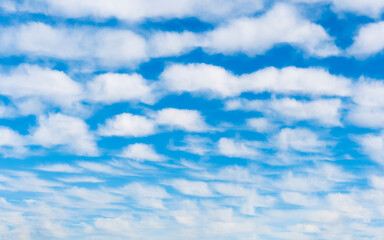 blue beautiful cloudscape for background and design.
