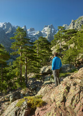 Monte Cinto, Haut Asco, Haute Corse, Korsika, Frankreich