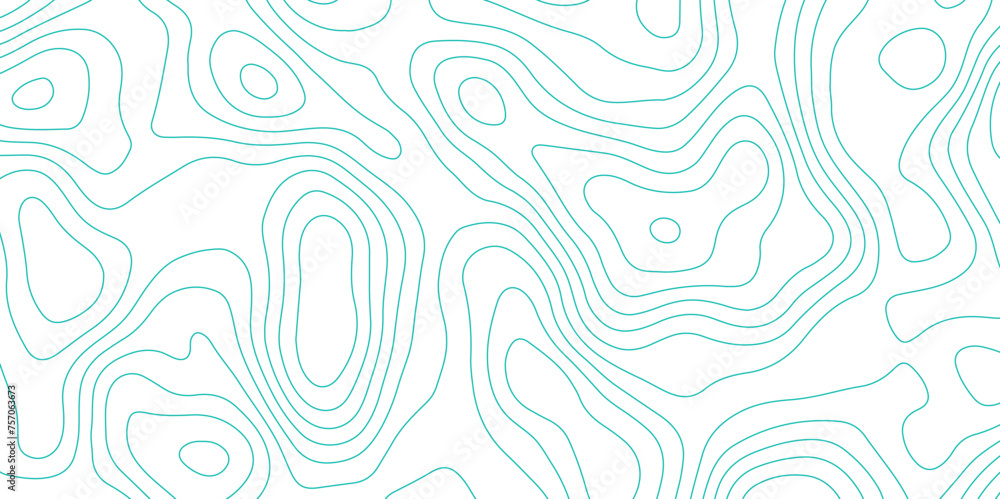 Poster abstract design with seamless pattern with lines topographic map. geographic mountain relief. retro 