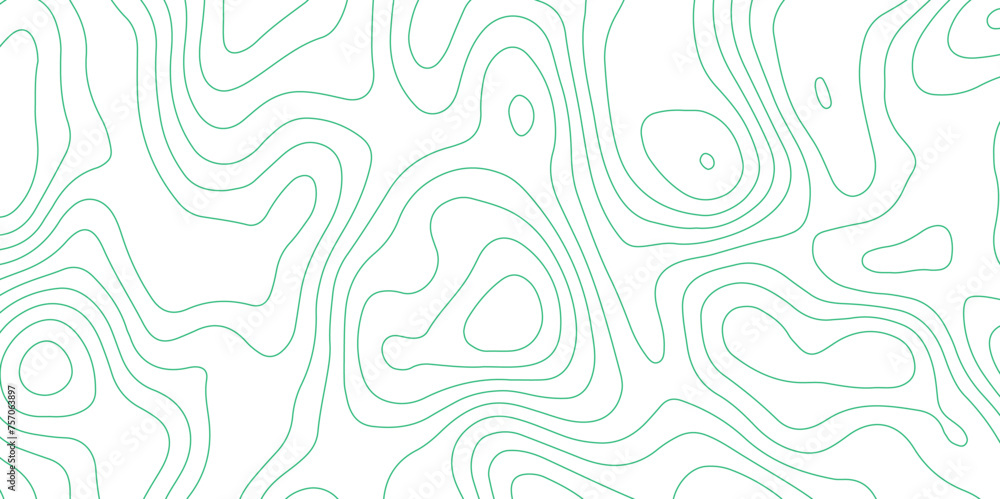 Poster abstract design with seamless pattern with lines topographic map. geographic mountain relief. retro 