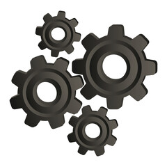Gear Icon vector stock illustration