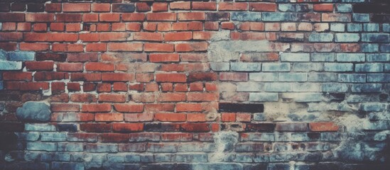 A detailed closeup of a brick wall showcasing the intricate pattern and craftsmanship of the brickwork, highlighting the rectangular shapes of each individual brick