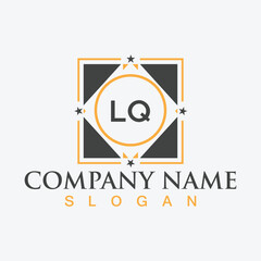 Letter LQ handwritten unique logo design for your business