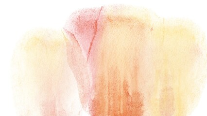 Digital Hand-Painted Watercolor Background, soft color.