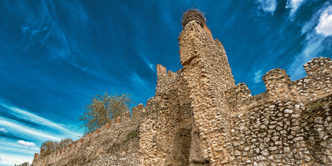 Ancient City Wall, 11-12th Century, Olmedo, Valladolid, Castile Leon, Spain, Europe