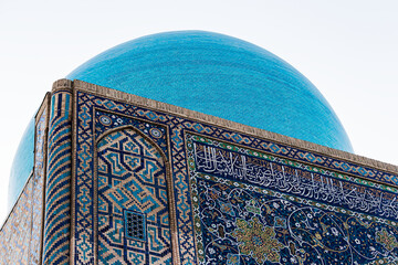 Bibi Khanum-mosque blue dome, Samarkand (Uzbekistan)