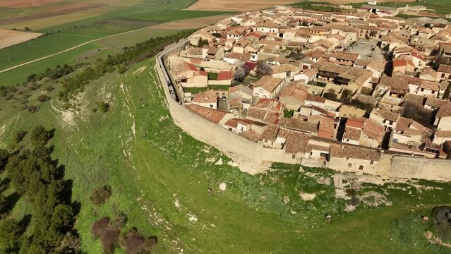 Localidad vallisoletana de Urue&ntilde;a en Castilla y Leon