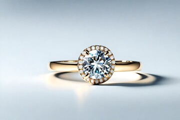 ring with diamonds