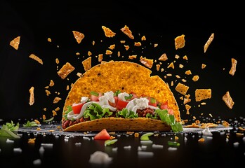 Taco Tuesday A Crunchy Celebration of Mexican Flavors Generative AI