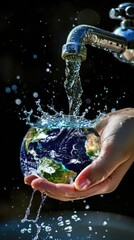 Turning off the faucet: Earth's cry for water conservation and sustainable living