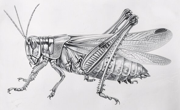 Insectoid Inspiration A Futuristic Fusion of Fossil and Fashion Generative AI