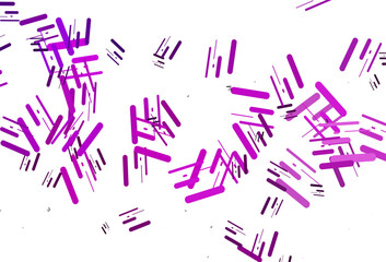 Light Purple vector template with repeated sticks.