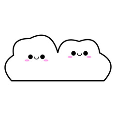 Cute Cartoon Cloud