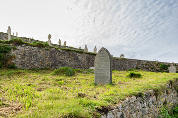 Terrassenfriedhof in St.Ives
