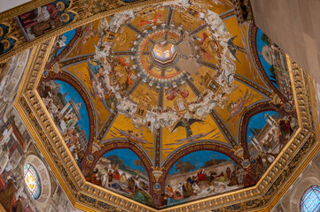 Loreto, Marche, Italy. The Basilica of the Holy House - obrazy, fototapety, plakaty