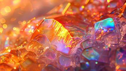 Kaleidoscopic Opal: A Textural Journe