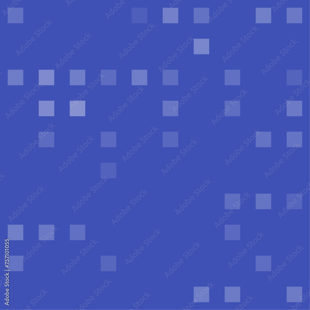 Poster abstract seamless geometric pattern. mosaic background of white squares. evenly spaced big shapes of