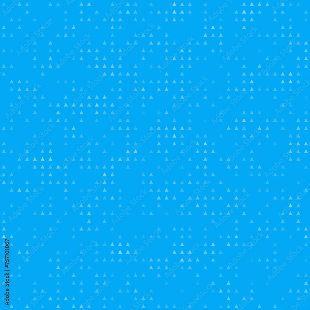 Poster abstract seamless geometric pattern. mosaic background of white triangles. evenly spaced small shape