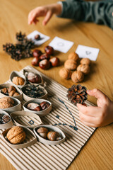 Montessori and Sensory Development, A child plays with natural materials