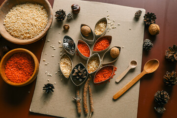 Montessori and Sensory Development, A child sorts cereals by color