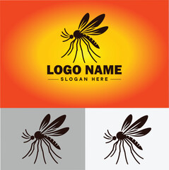 mosquito logo vector art icon graphics for business brand icon mosquito logo template