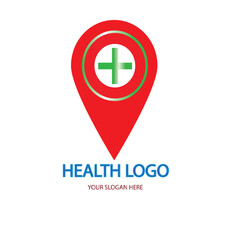 Obraz premium medicine, pharmacy, health, logo, medical herbal plus plants organic icon, health care symbol vector design template