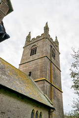 Schöne alte Kirche in Cornwall