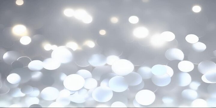 wallpaper render 3d circles glitter blurred abstract backdrop party holiday focus soft dreamy white and silver texture bokeh iridescent seamless