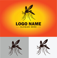 mosquito logo vector art icon graphics for business brand icon mosquito logo template