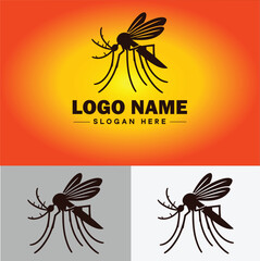 mosquito logo vector art icon graphics for business brand icon mosquito logo template