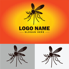 mosquito logo vector art icon graphics for business brand icon mosquito logo template