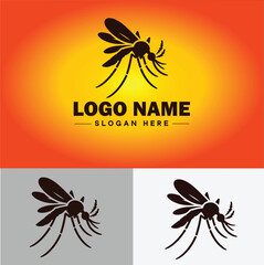 mosquito logo vector art icon graphics for business brand icon mosquito logo template