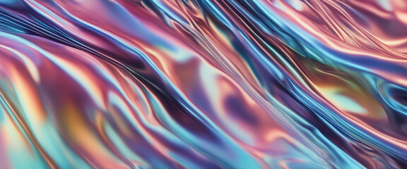 abstract holographic chromatic background