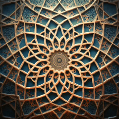 Architectural elegance islamic geometric backgrounds
