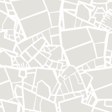 Seamless pattern that looks like a map of a city