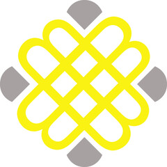 flower logo abstract vector design template