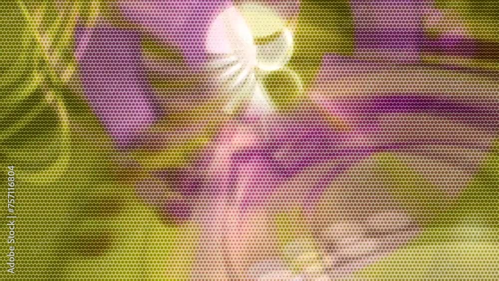 Poster animated moving motion background showing automatic industrial mechanical movements in futuristic ma