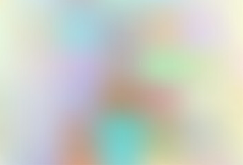 Obraz premium Light Blue, Green vector blurred and colored template.