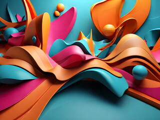 "Sleek Abstractions: 3D High-Quality Abstract Background with Smooth Shapes"
"Elegant Geometry: Highly Detailed Abstract Background with Smooth 3D Shapes"
"Contemporary Harmony: Smooth Shapes in High-