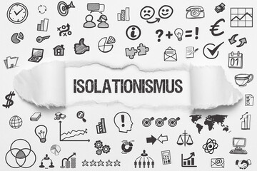 Isolationismus	 - obrazy, fototapety, plakaty