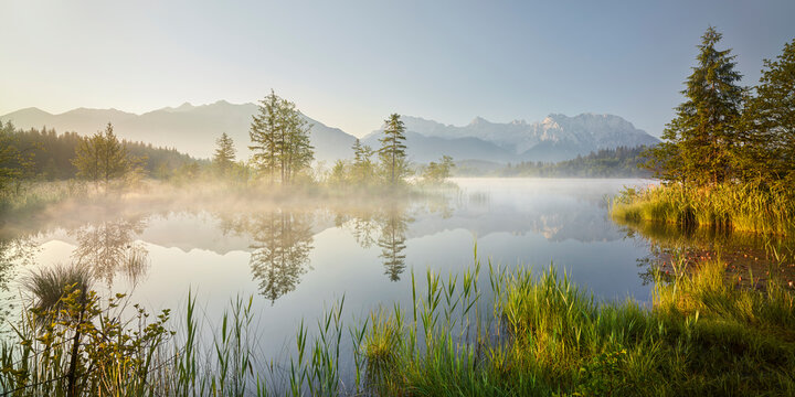 Geroldsee, Karwendel, Bayern, Deutschland
