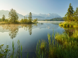 Geroldsee, Karwendel, Bayern, Deutschland