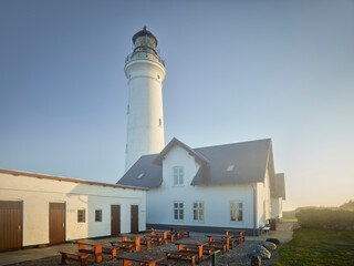 Hirtshals Leuchtturm, Dänemark, Europa