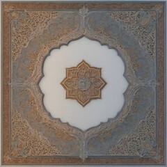 Backgrounds with typical Islamic ornaments are suitable for photos of certain products or events 