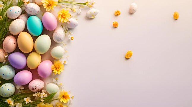 easter, egg, holiday, eggs, celebration, decoration, spring, color, basket, food, colorful, colored, nest, yellow, green, tradition, painted, symbol, traditional, object, closeup, seasonal, group, eas